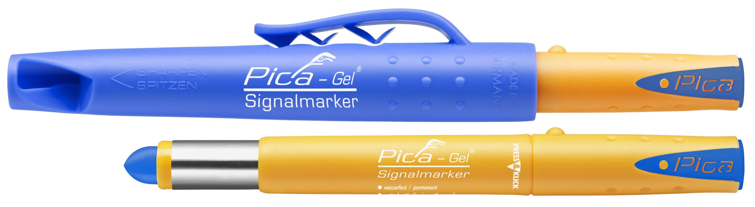PICA-8081/SB-MARCADOR-SEÑALIZADOR-GEL BLIS.-AZUL