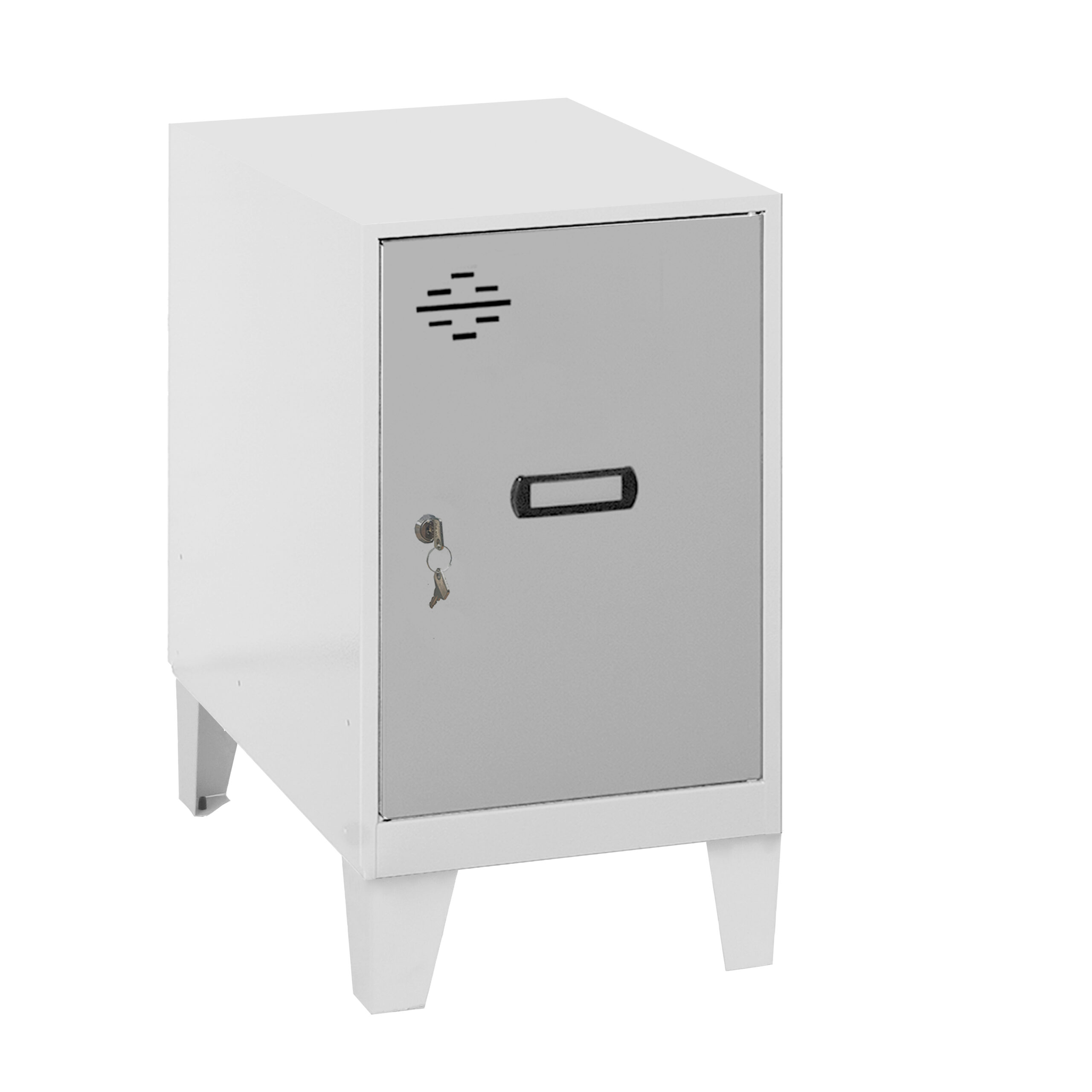 SIMONLOCKER MON.MINI 475x300x500+PIES BLA/GR