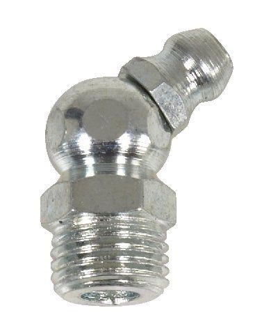 ENGRASADOR ACODADO 45º ROSCA 1/8 GAS INOXIDABLE