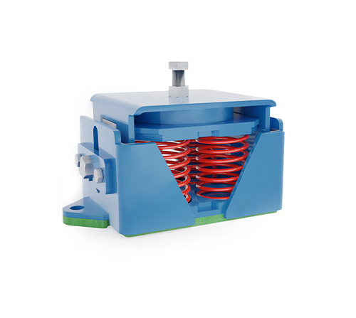 4V-SX 4256 Preloadable Antiseismic+Sylomer® AMC-MECANOCAUCHO®
