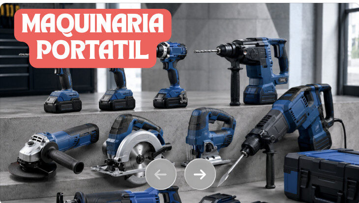 Catálogo de maquinaria portátil Urnisa